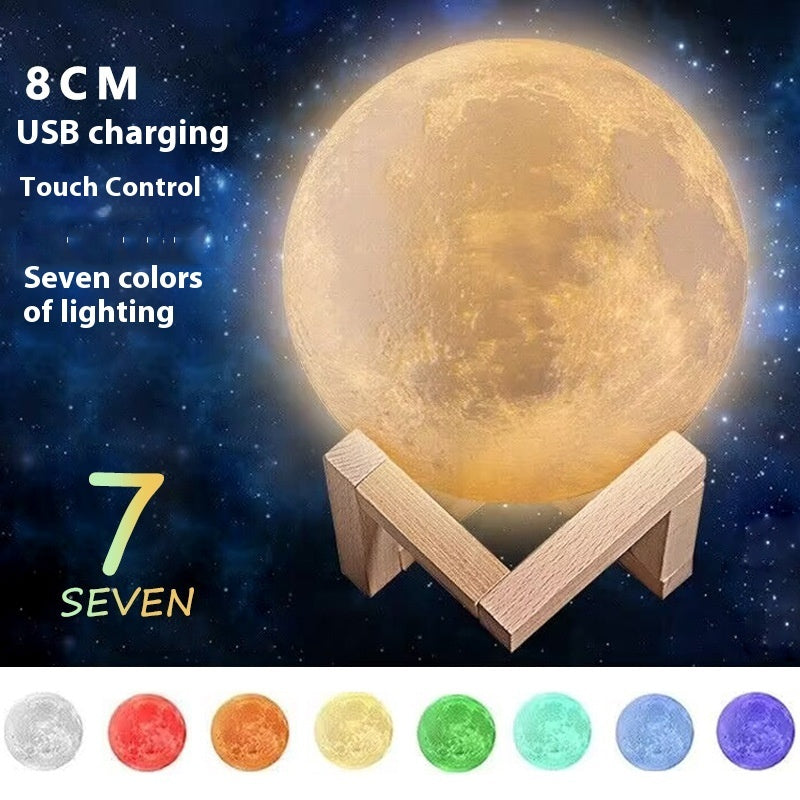 Moon Lamp with Stand