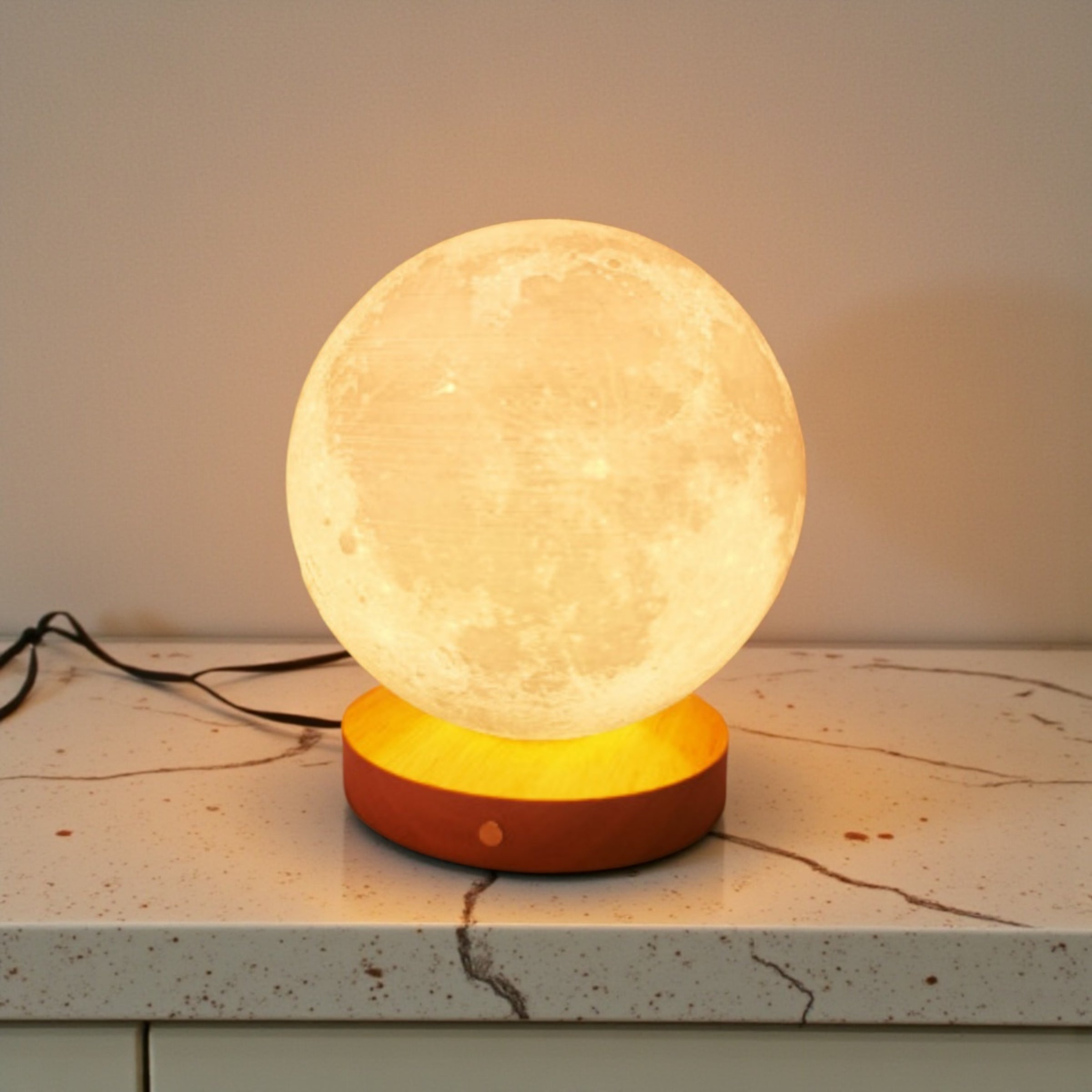 Rotating Moon Lamp