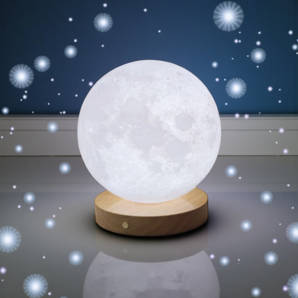 Rotating Moon Lamp