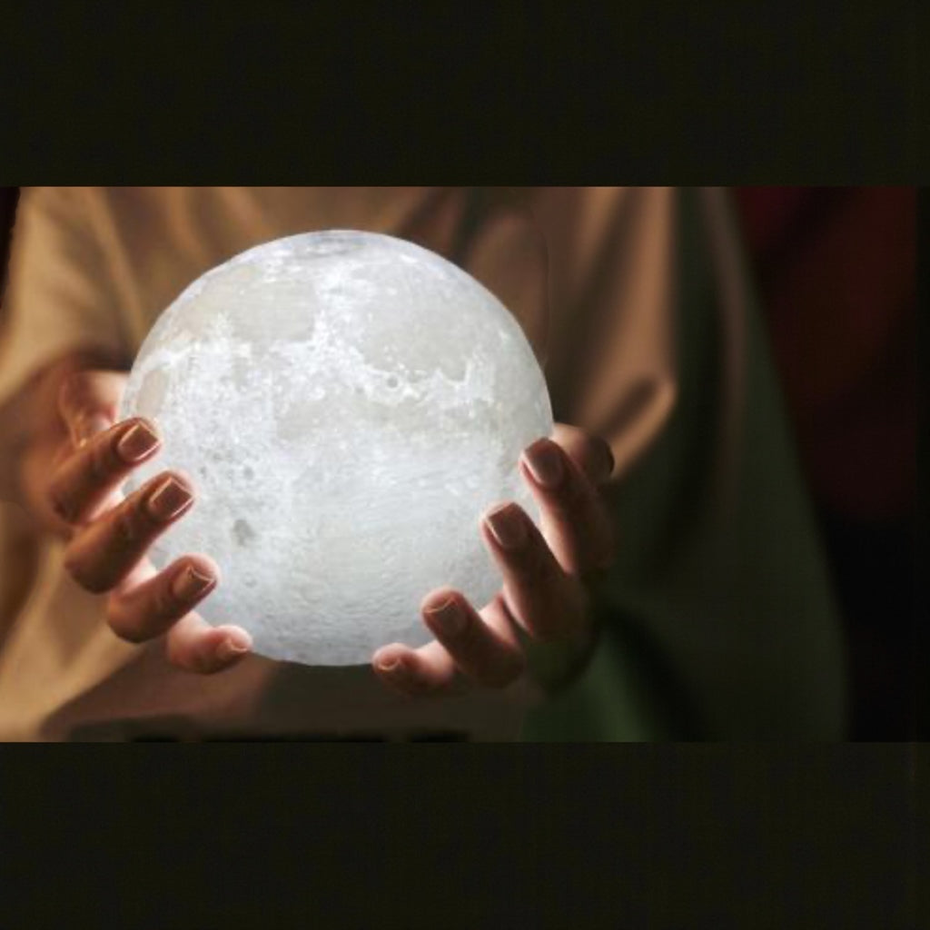 Moon Lamp with Stand