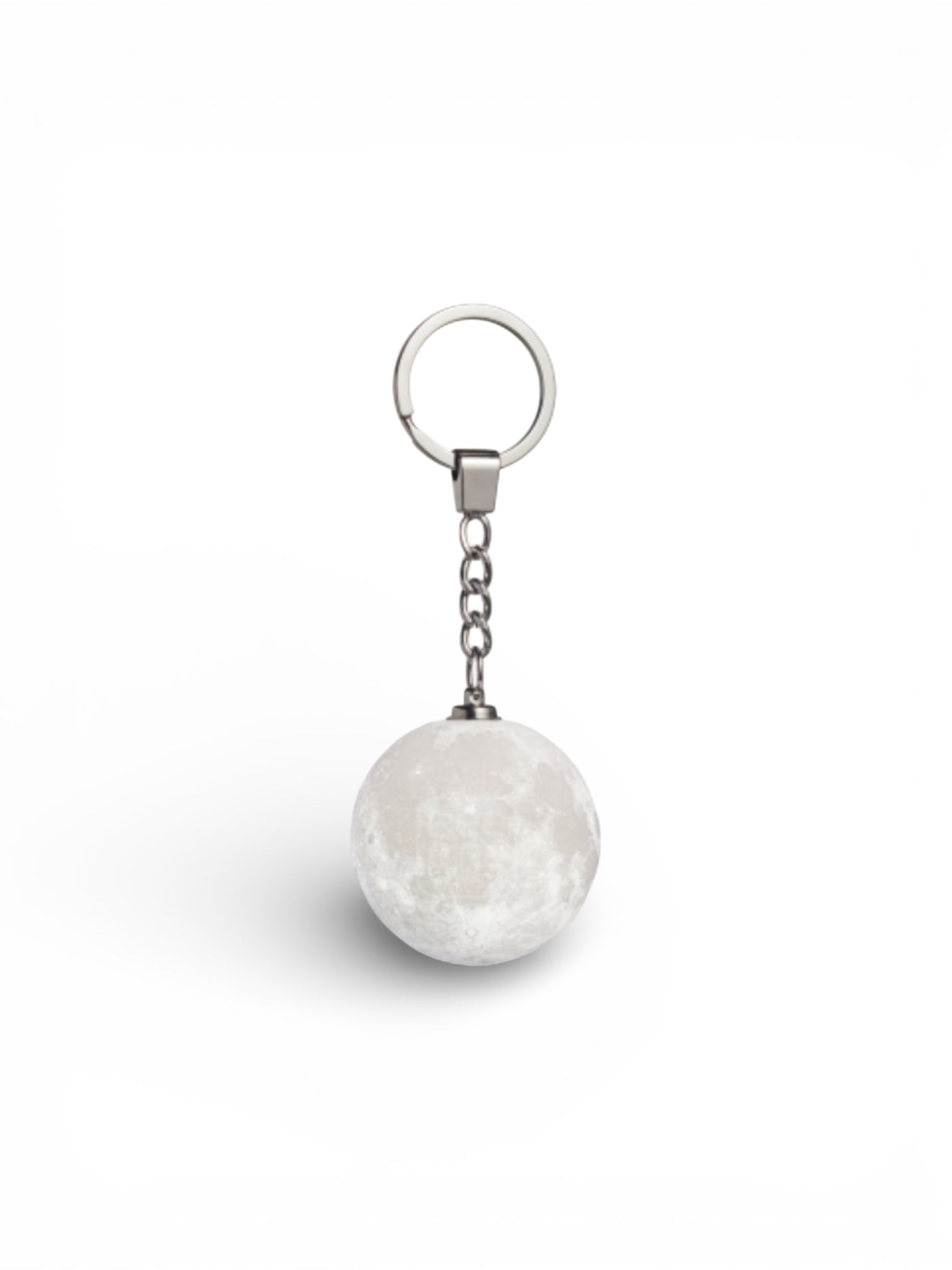Moon Lamp Light-Up Keychain