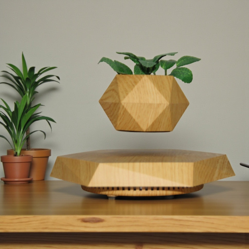 Magnetic Levitation Flower Pot Planter