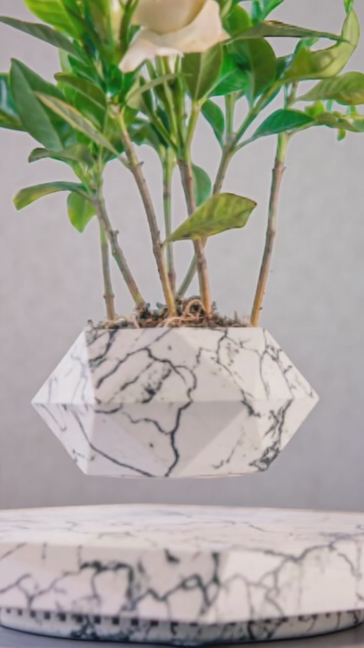 Magnetic Levitation Flower Pot Planter