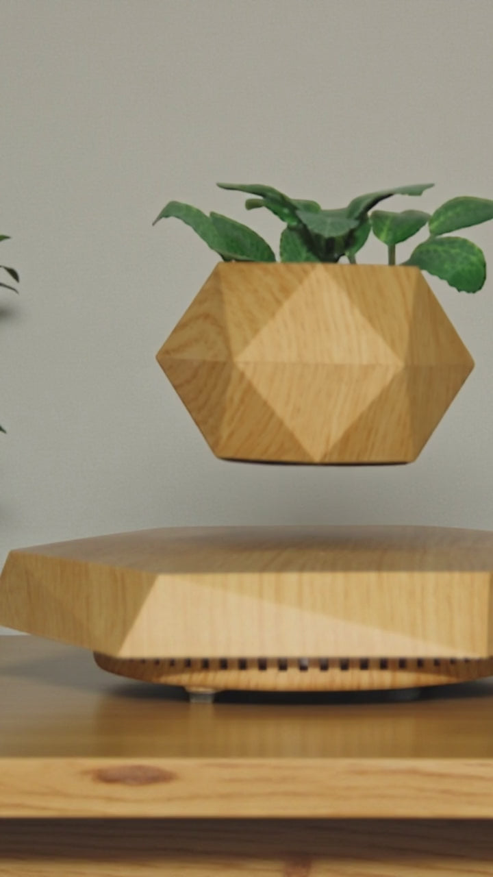 Magnetic Levitation Flower Pot Planter